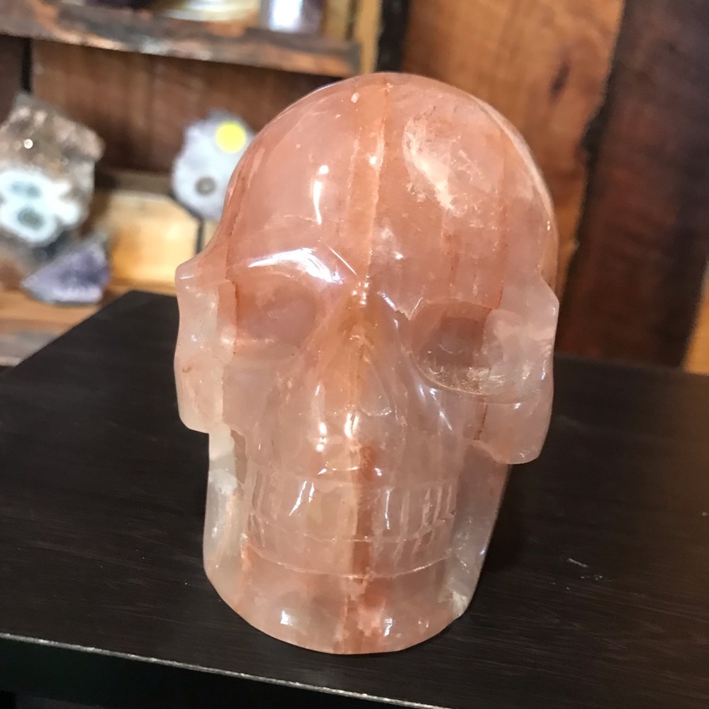 Fire quarts skull